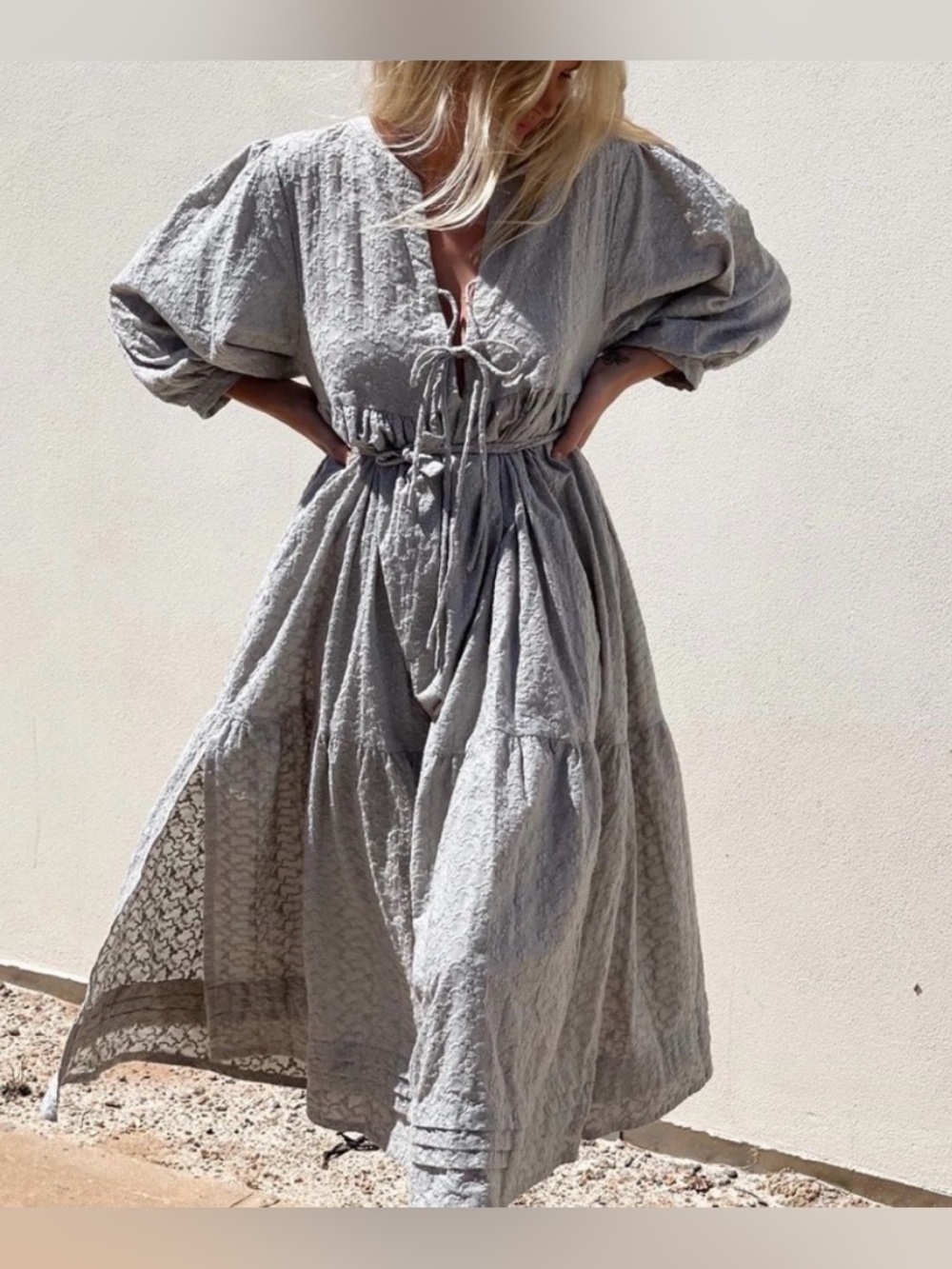 Opia Embroidered Dress